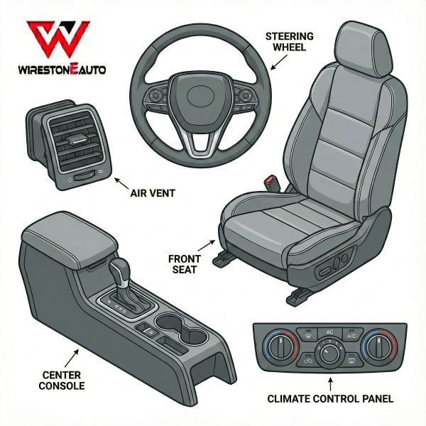 Interior and comfort Parts